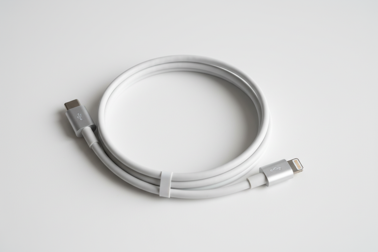 det ska vara usb c till ligthning